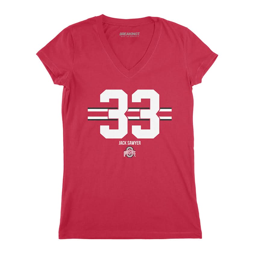 Ohio State Football: Jack Sawyer 33 Stripe 3
