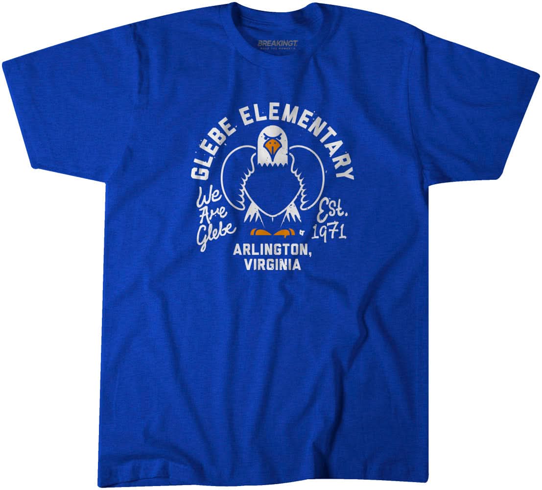 Glebe Elementary: Vintage Gleagle Royal Blue 1