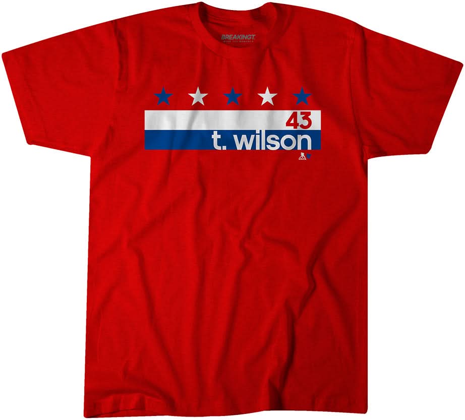 Tom Wilson: Name Number Stripe 1