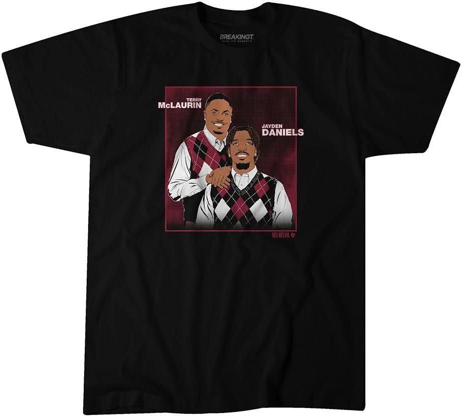 Jayden Daniels And Terry McLaurin: Family Portrait 1