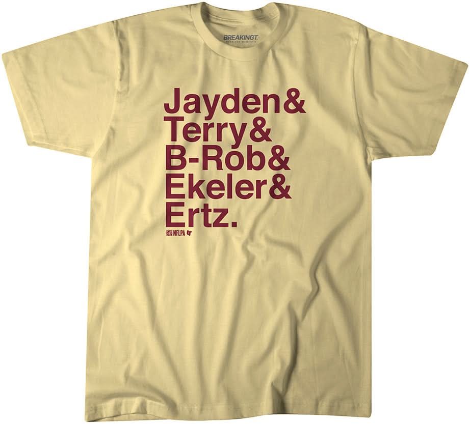 Washington Ampersand Stars: Jayden & Terry & B-Rob & Ekeler & Ertz 1