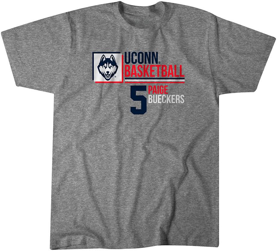UConn Basketball: Paige Bueckers 5 Name Stack 1