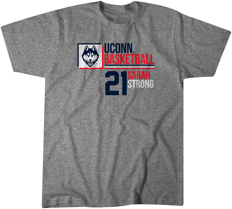 UConn Basketball: Sarah Strong 21 Name Stack 1