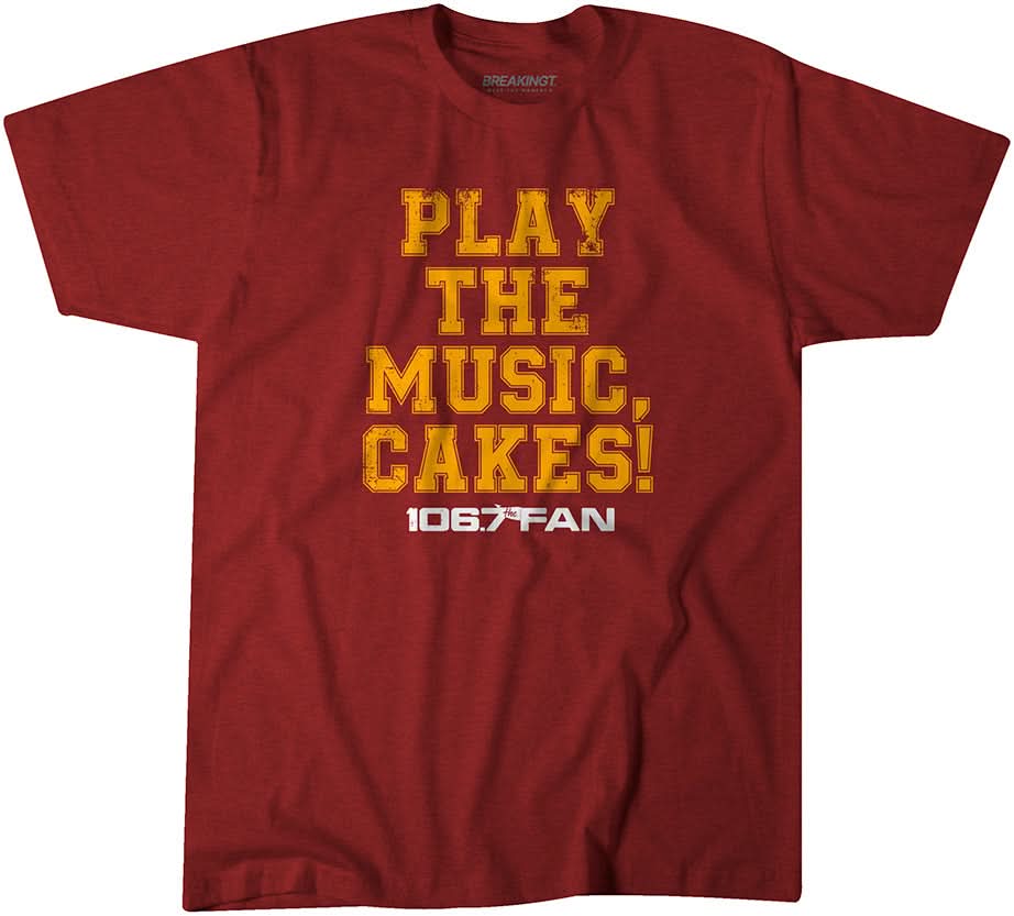 106.7 the Fan: Play the Music Cakes 1