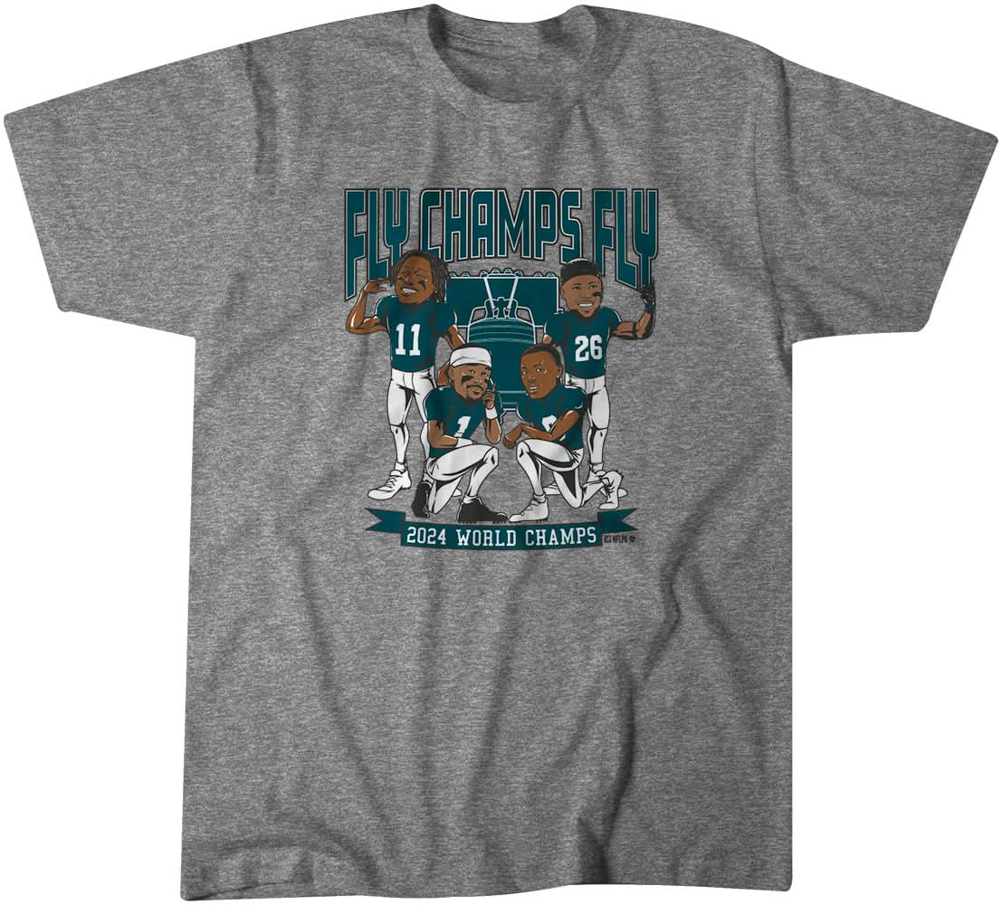 Philadelphia Football: 2024 World Champions Caricatures 1