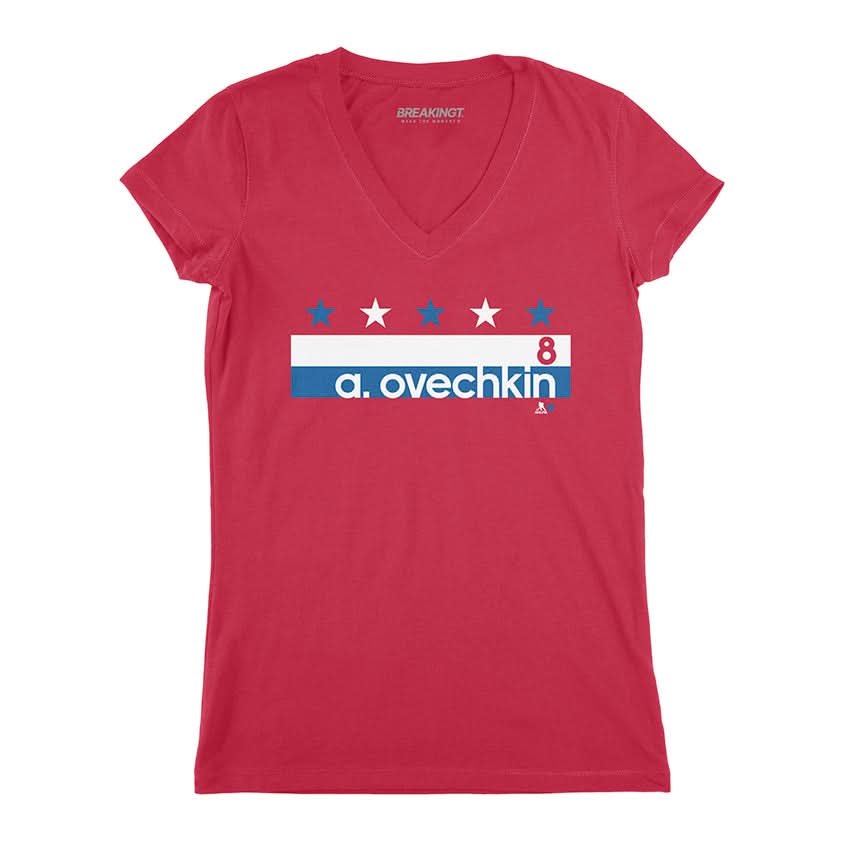 Alexander Ovechkin: Name Number Stripe 3