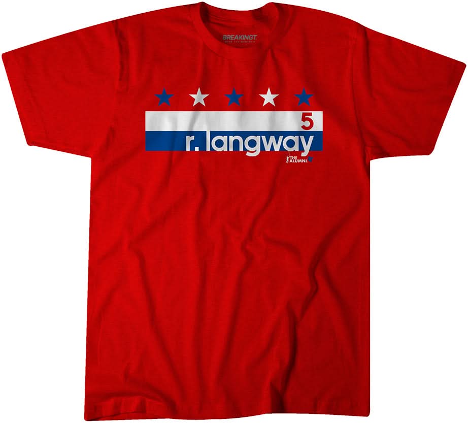 Rod Langway: Name Number Stripe 1