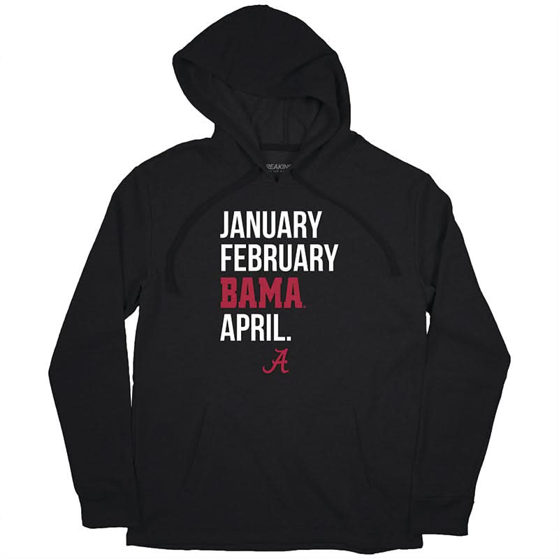 Alabama Basketball: January February BAMA April 2