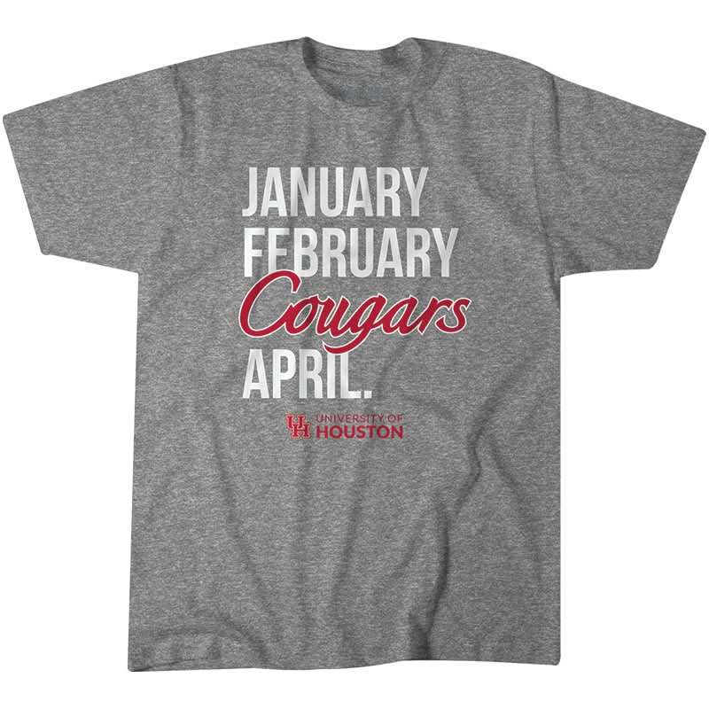 Houston Basketball: January February COUGARS April 1