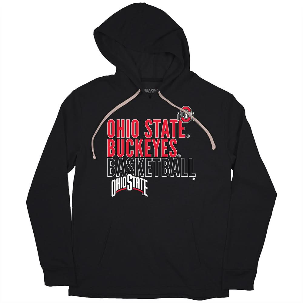 Ohio State Basketball: Text Logo Overlay 2