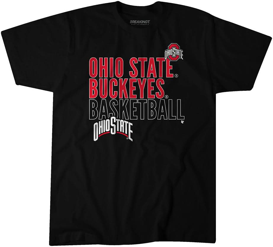 Ohio State Basketball: Text Logo Overlay 1