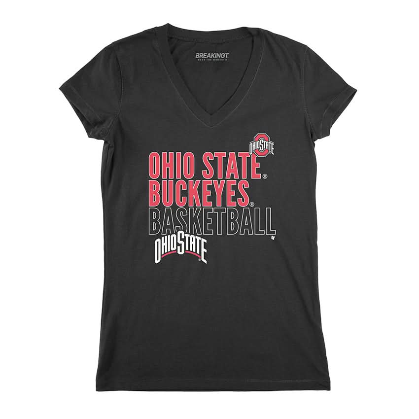 Ohio State Basketball: Text Logo Overlay 3