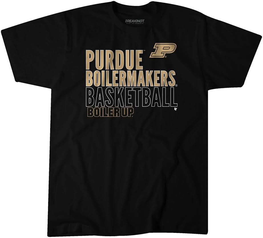 Purdue Basketball: Text Logo Overlay 1