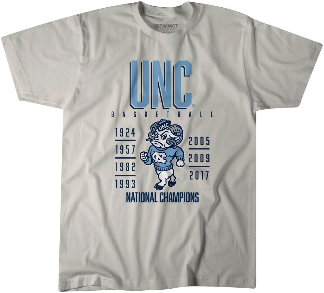 UNC Basketball: National Champions Years 1