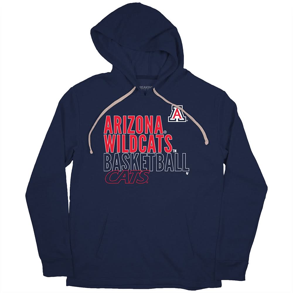 Arizona Basketball: Text Logo Overlay 2
