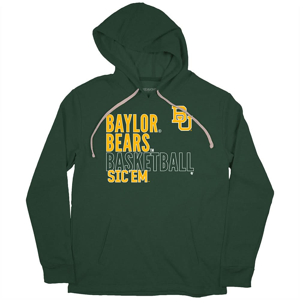 Baylor Basketball: Text Logo Overlay 2