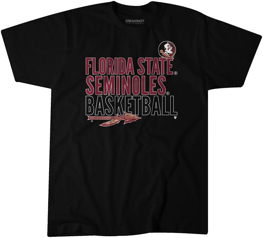 Florida State Basketball: Text Logo Overlay 1