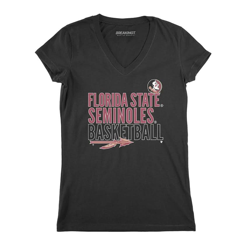 Florida State Basketball: Text Logo Overlay 3