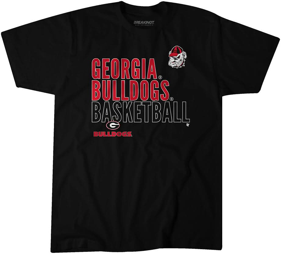 Georgia Basketball: Text Logo Overlay 1