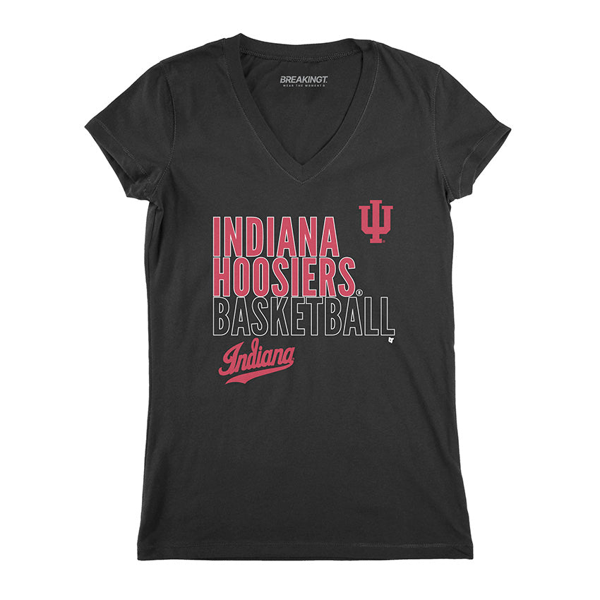 Indiana Basketball: Text Logo Overlay 3