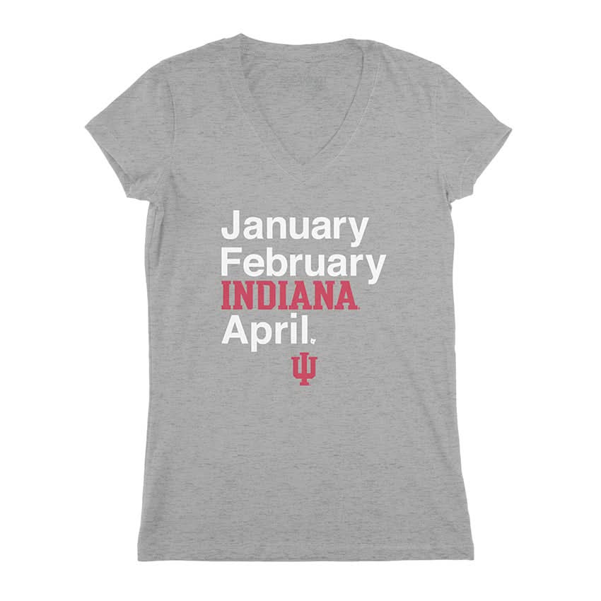 Indiana Basketball: January February INDIANA April 3