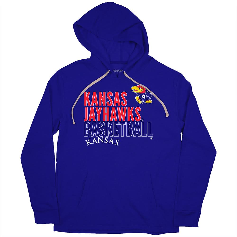 Kansas Jayhawks: Text Logo Overlay 2