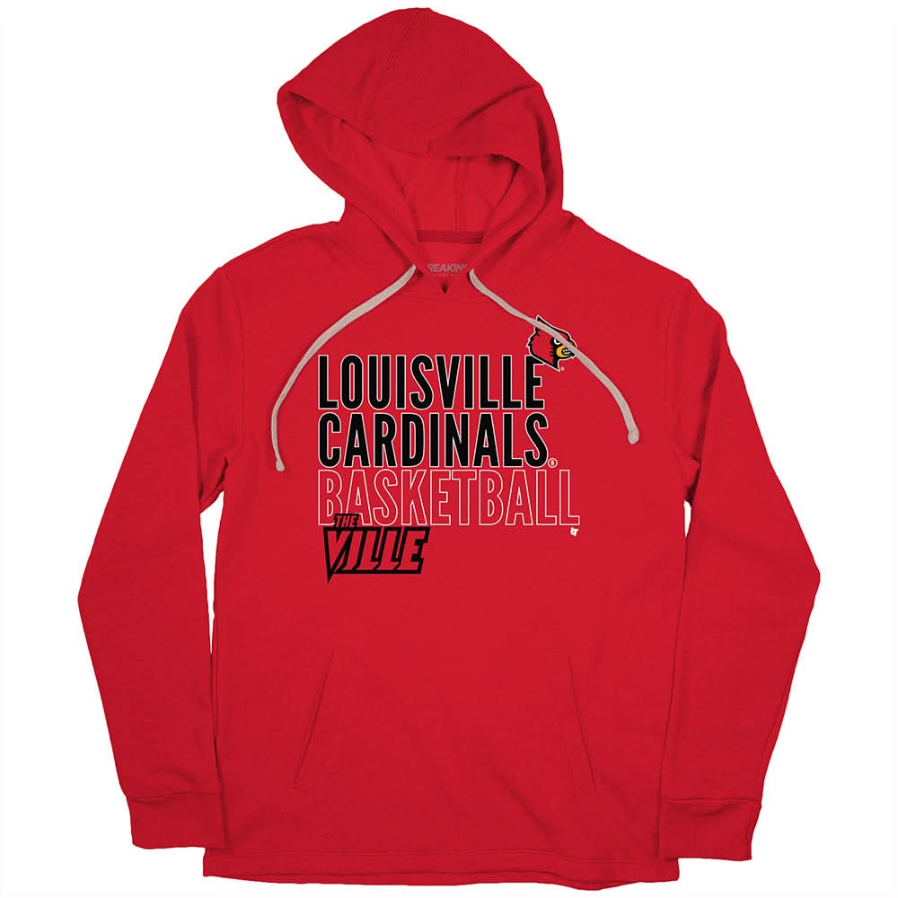 Louisville Cardinals: Text Logo Overlay 2