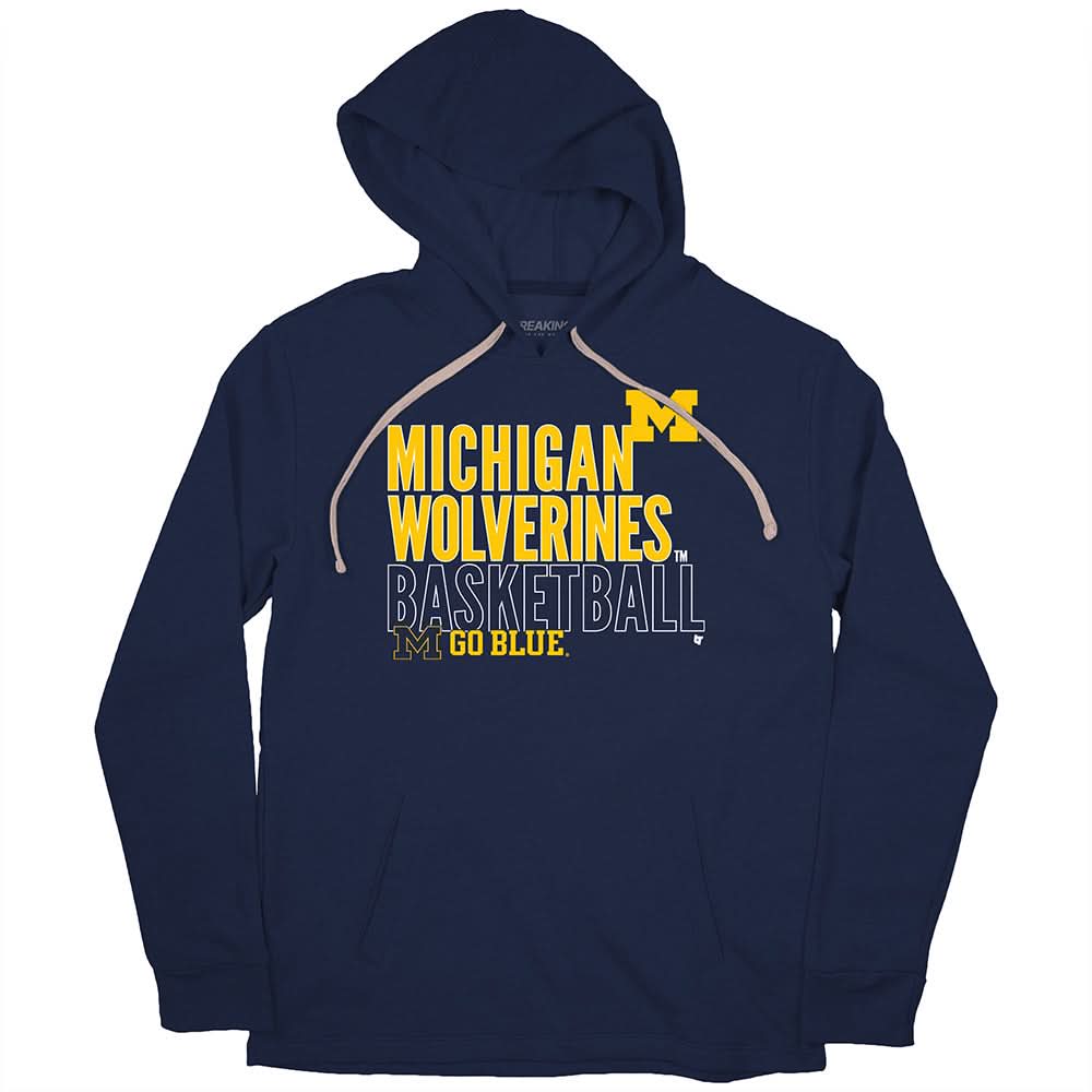 Michigan Basketball: Text Logo Overlay 2