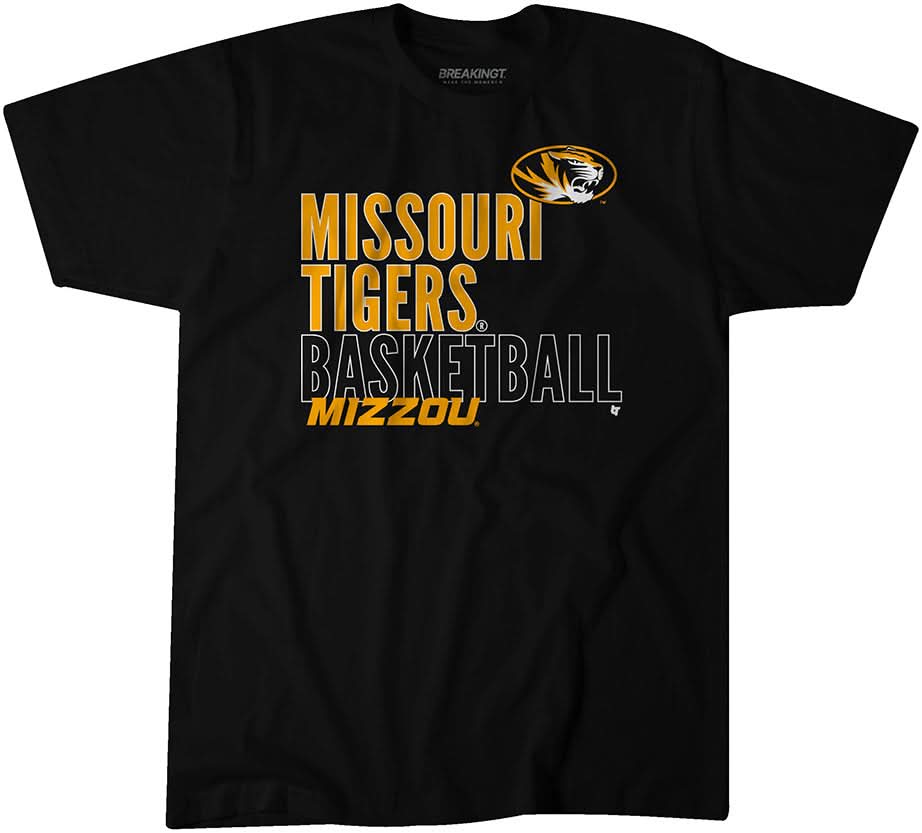 Missouri Tigers: Text Logo Overlay 1