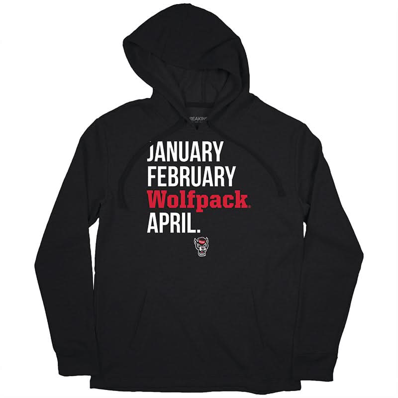 NC State Basketball: January February WOLFPACK April 2
