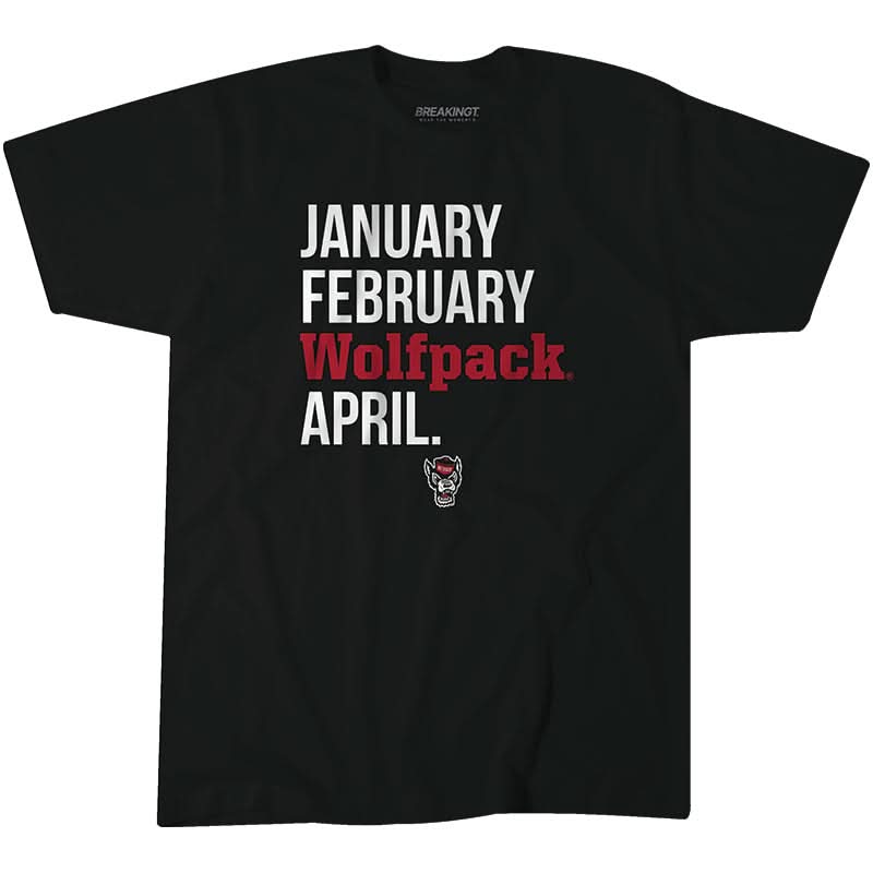 NC State Basketball: January February WOLFPACK April 1