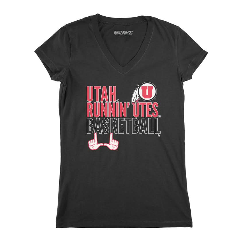 Utah Basketball: Text Logo Overlay 3