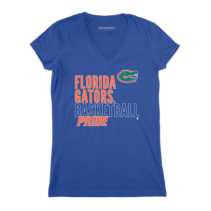 Florida Basketball: Text Logo Overlay 3