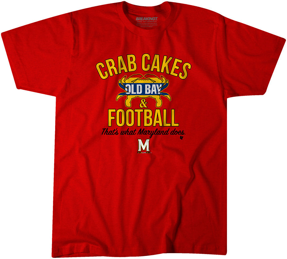 Maryland Terrapins: Crab Cakes & Old Bay & Football 2