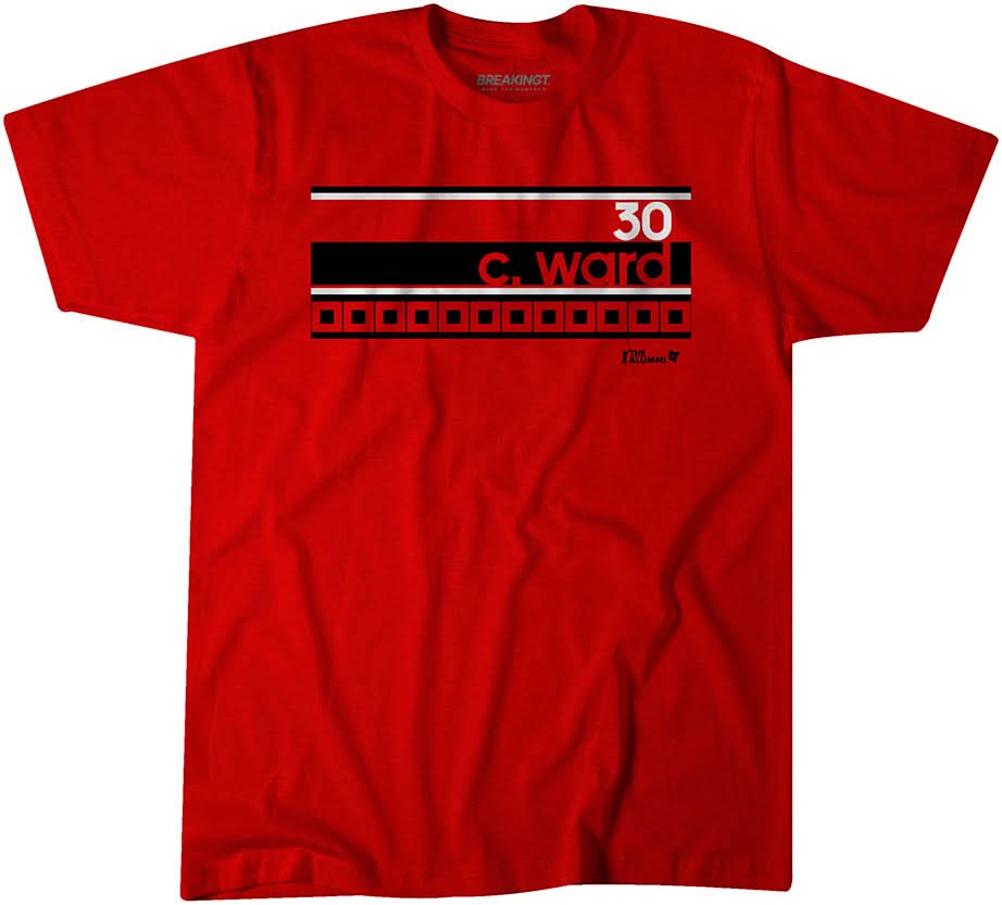 Cam Ward: Name Number Stripe 1