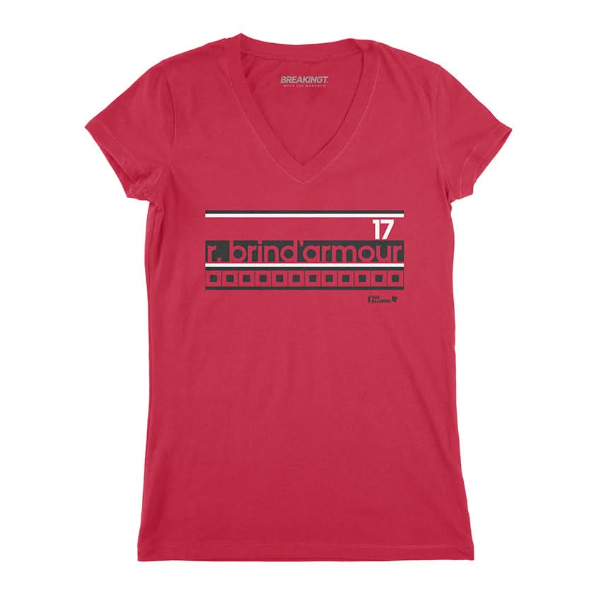 Rod Brind'Amour: Name Number Stripe 3