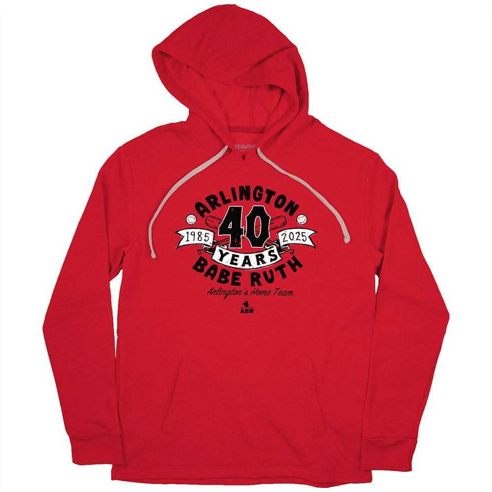 Arlington Babe Ruth 40th Anniversary Fan Shirt 6