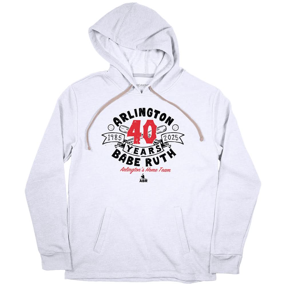 Arlington Babe Ruth 40th Anniversary Fan Shirt 7