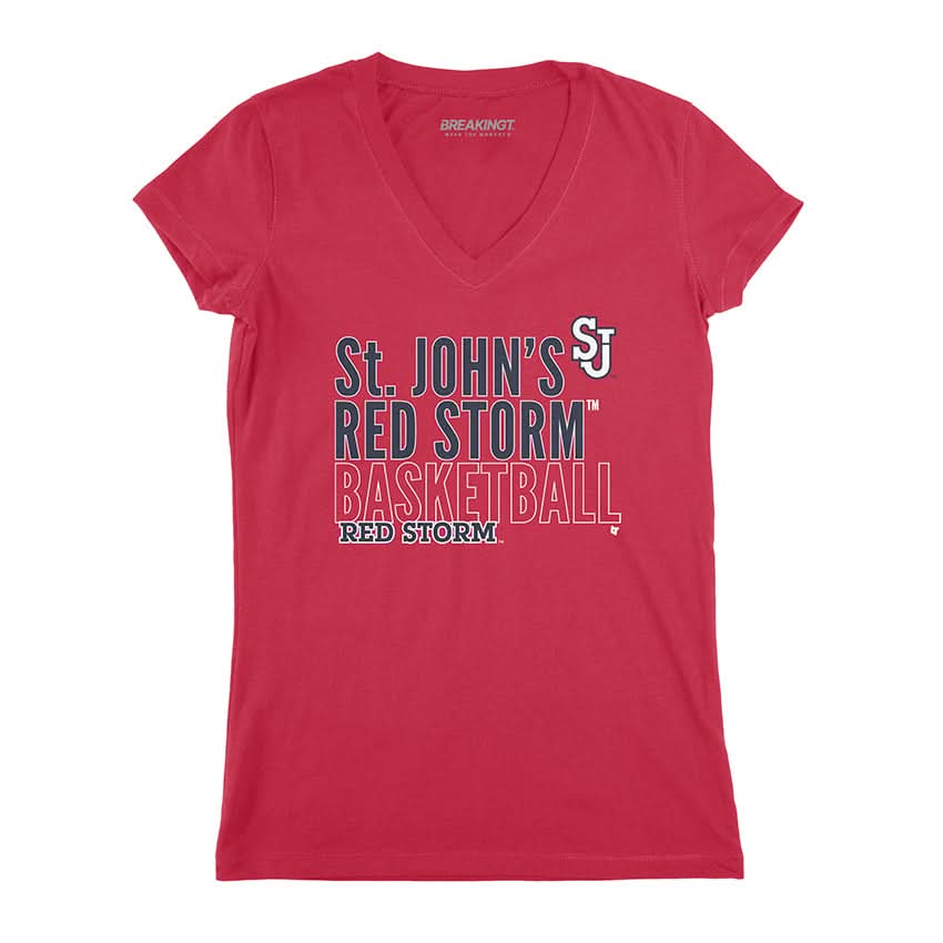 St. John's Basketball: Text Logo Overlay 3