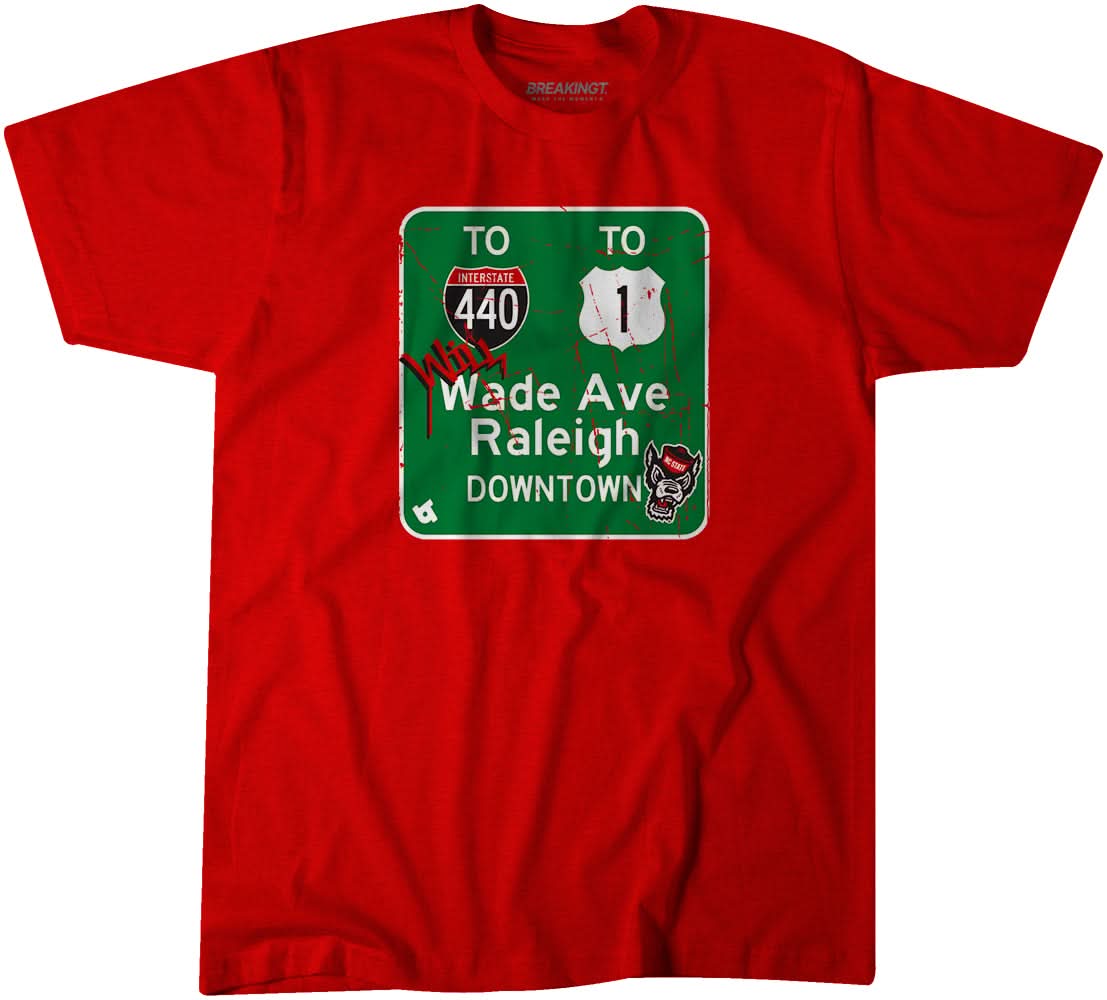 NC State Basketball: Will Wade Avenue Highway Sign 1