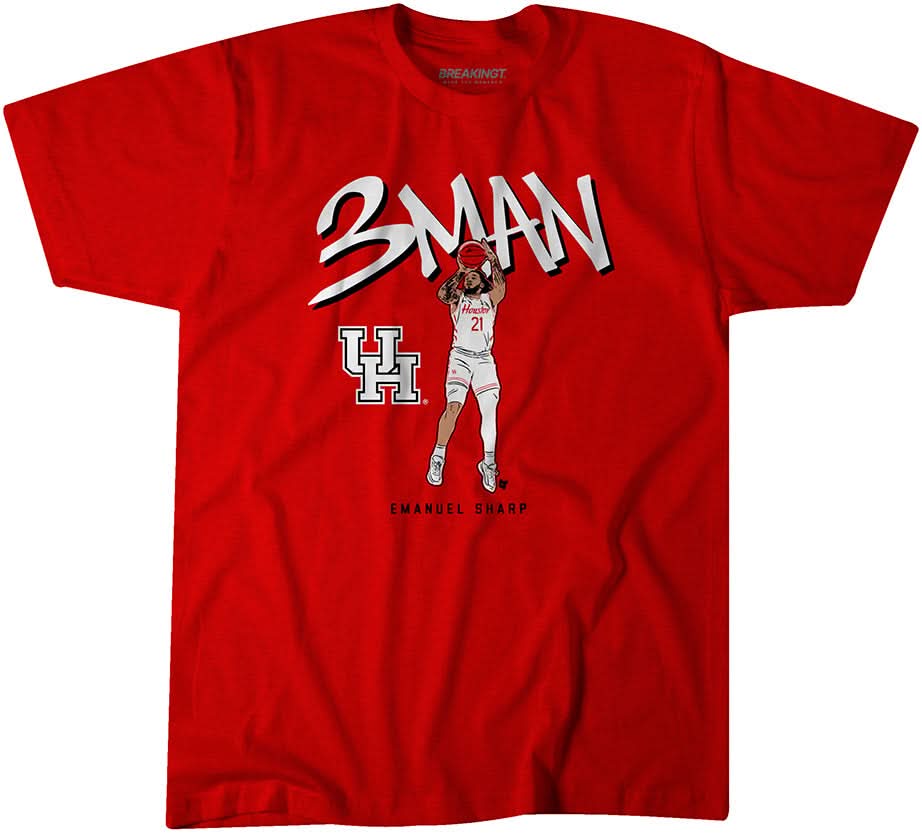Houston Basketball: Emanuel Sharp 3MAN 1