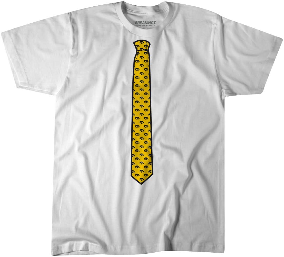 Iowa Basketball: Ben McCollum Tie Shirt 1