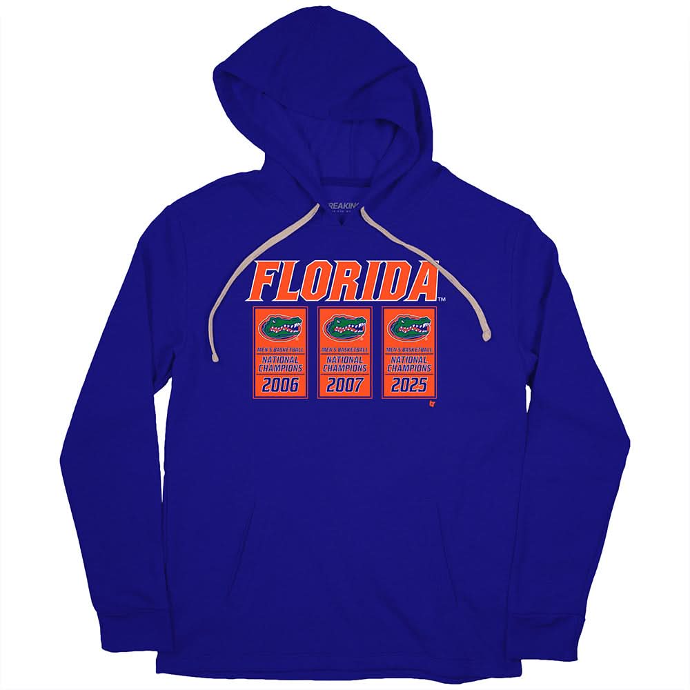 Florida Basketball: 2025 NCAA Champions Banners 2