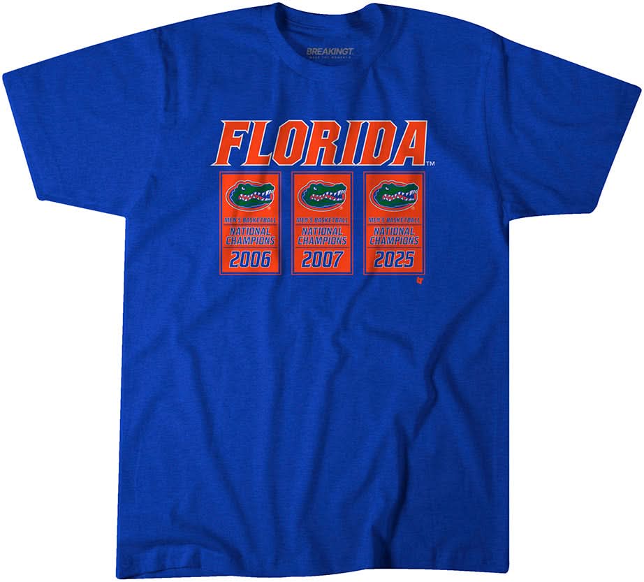 Florida Basketball: 2025 NCAA Champions Banners 1