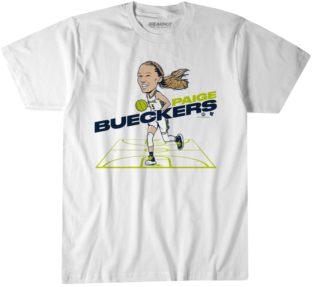 Paige Bueckers: Dallas Caricature 1