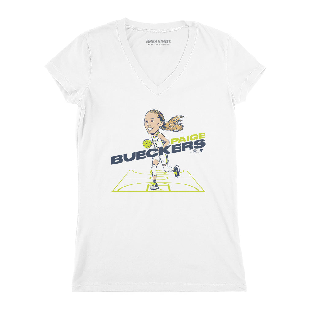 Paige Bueckers: Dallas Caricature 3