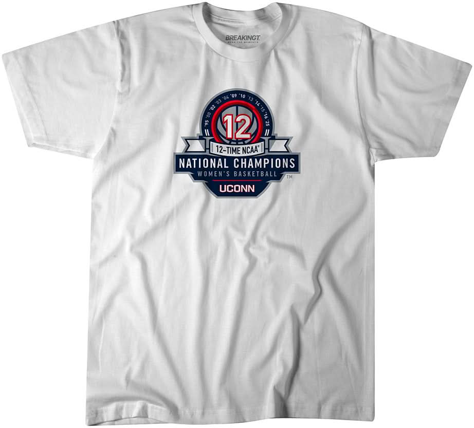 UConn Women's Basketball: 12x NCAA Champions Logo 1