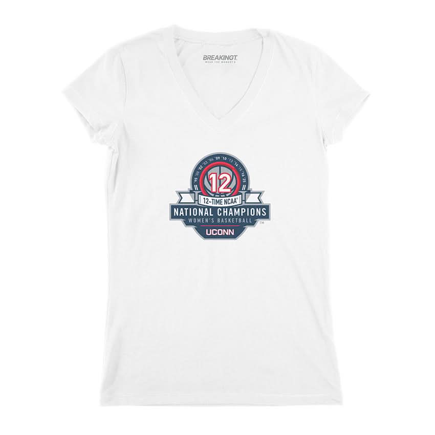 UConn Women's Basketball: 12x NCAA Champions Logo 3