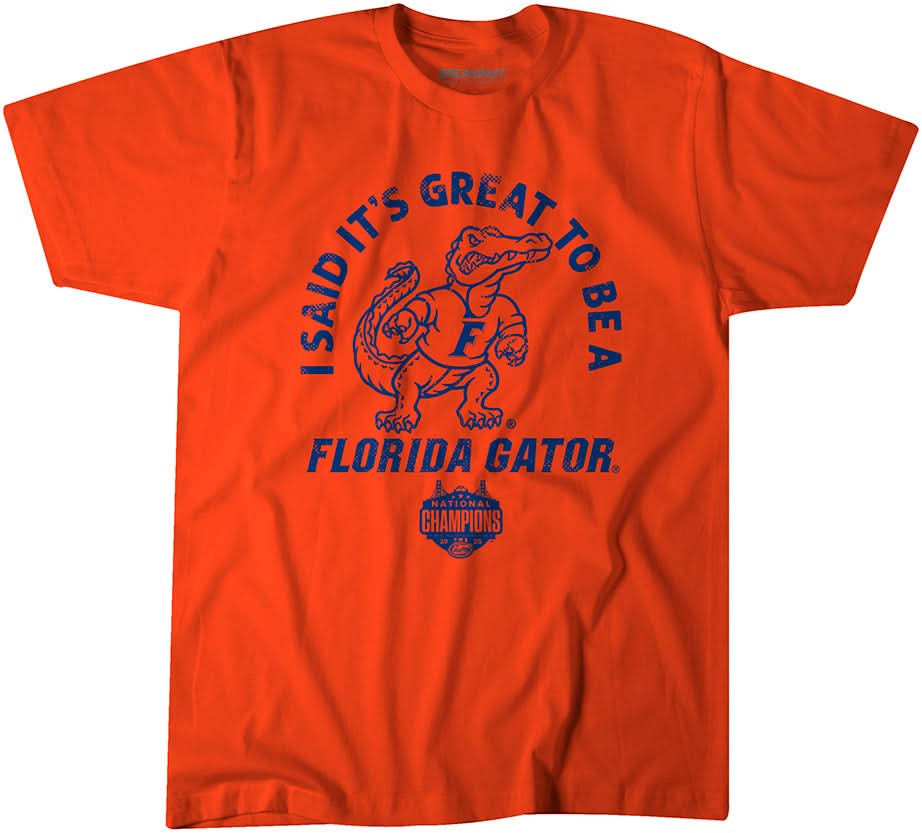 Florida Basketball: It's Great to be a Florida Gator National Champions 1