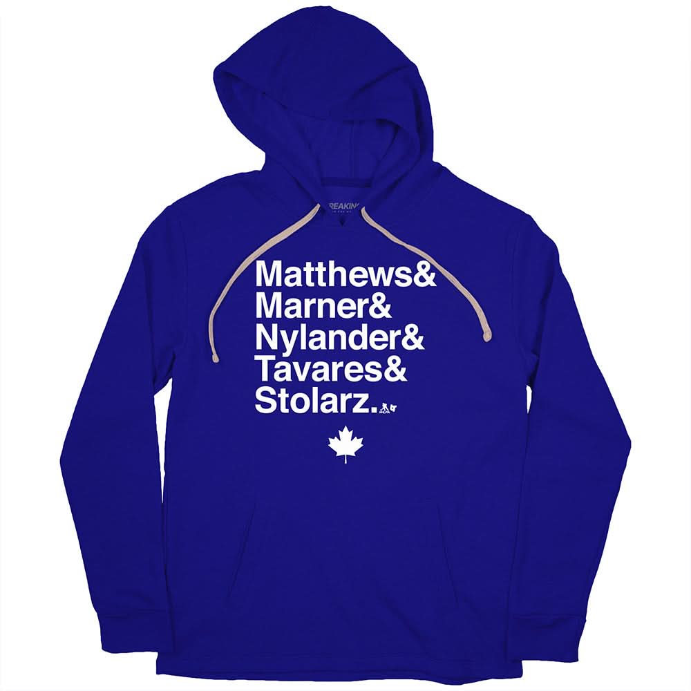Toronto Hockey: Matthews & Marner & Nylander & Tavares & Stolarz 2